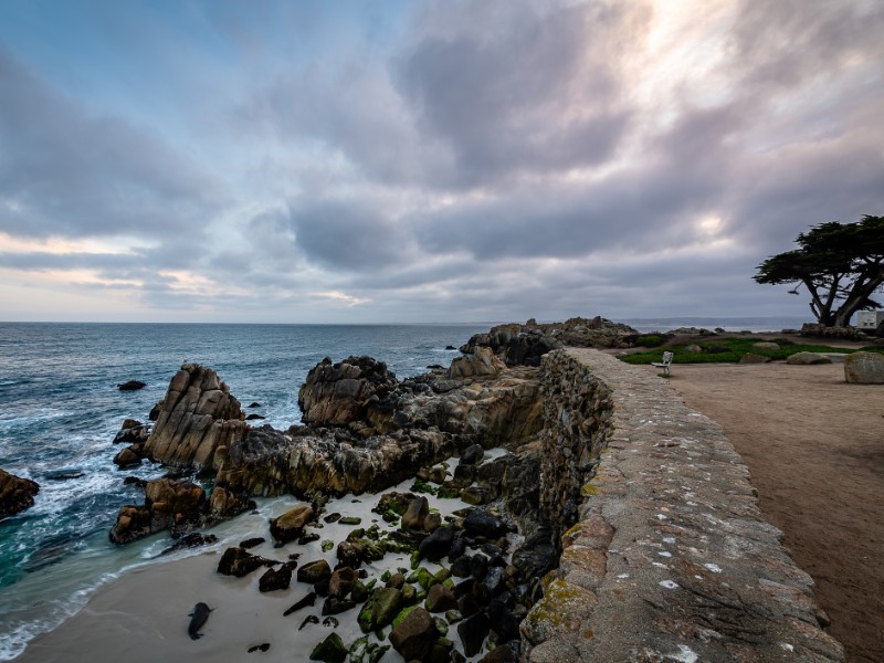 Lovers Point Park in Monterey, California