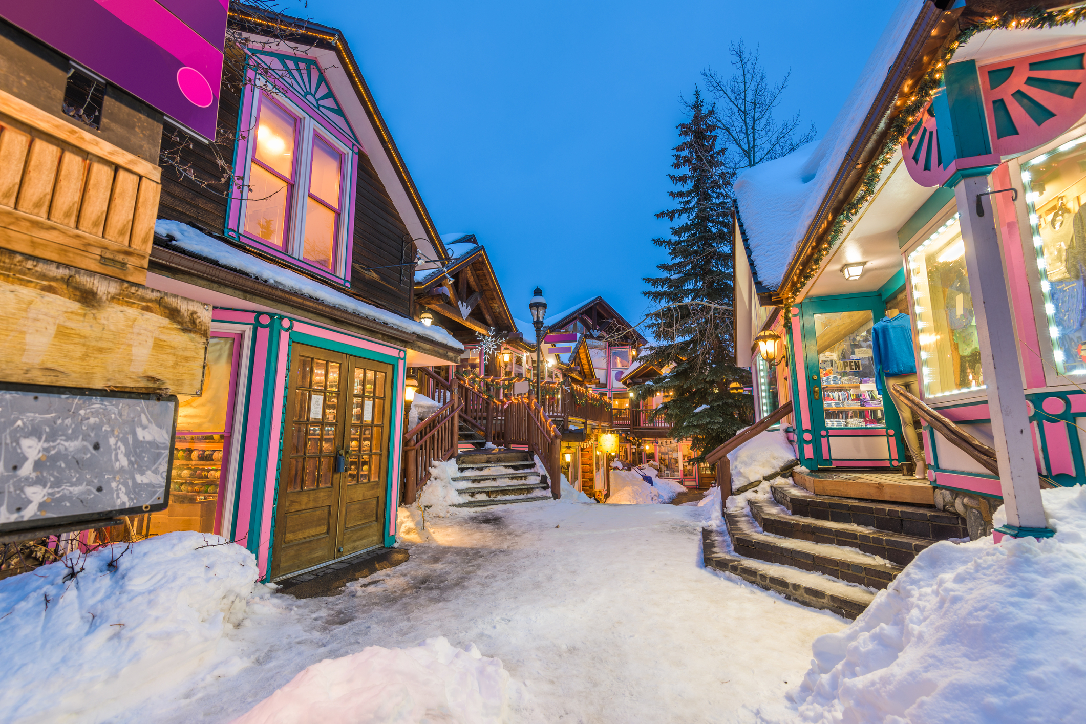 Breckenridge, Colorado in Winter