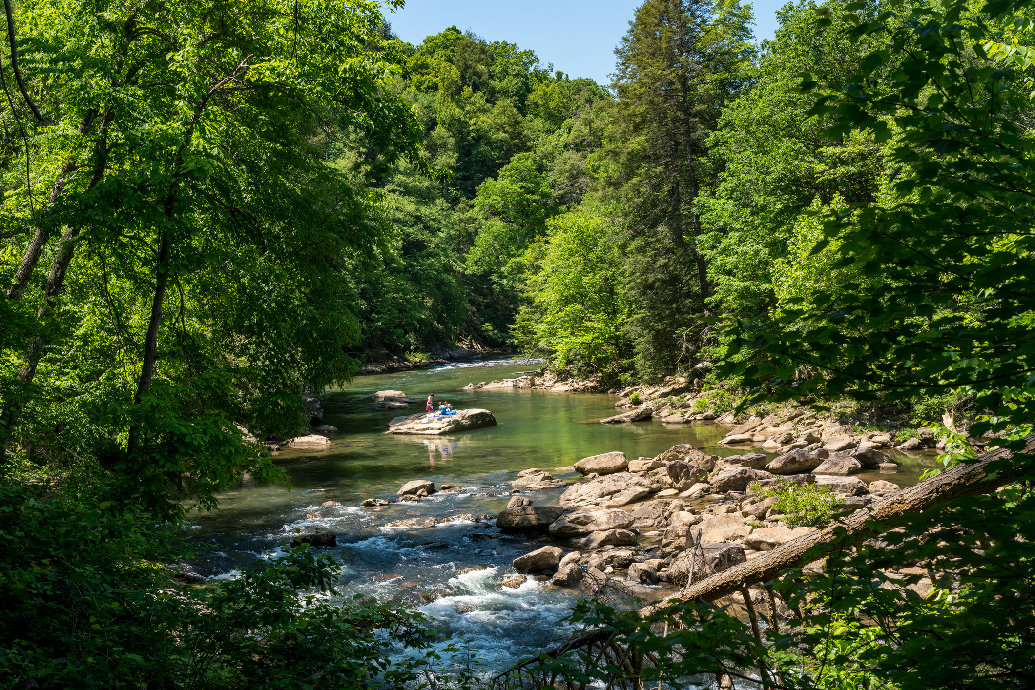 Audra State Park near Buckhannon in West Virginia