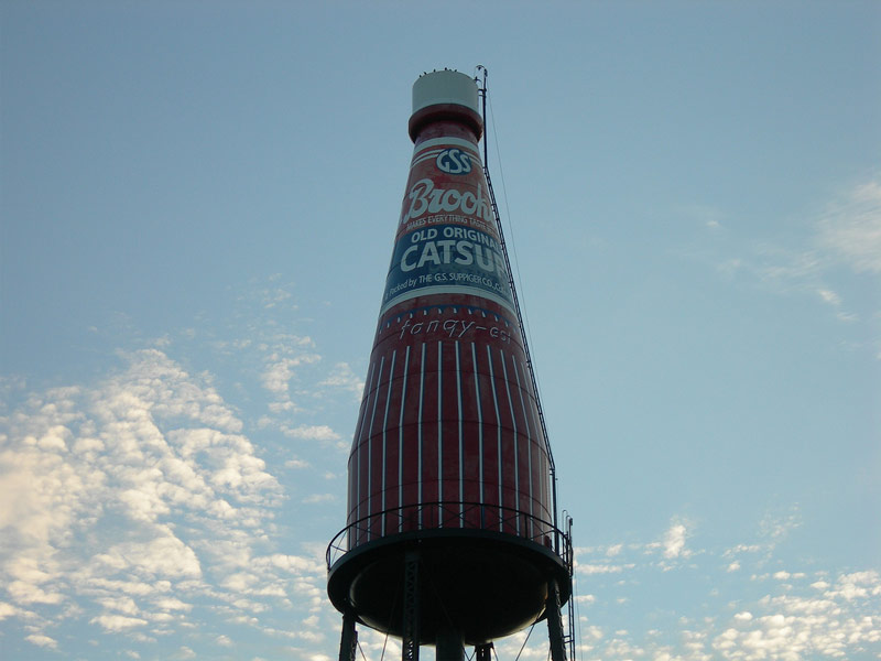 World’s Largest Catsup Bottle