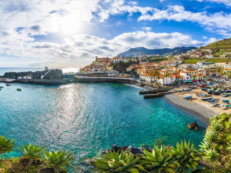 Camara de Lobos in Madeira, Portugal.