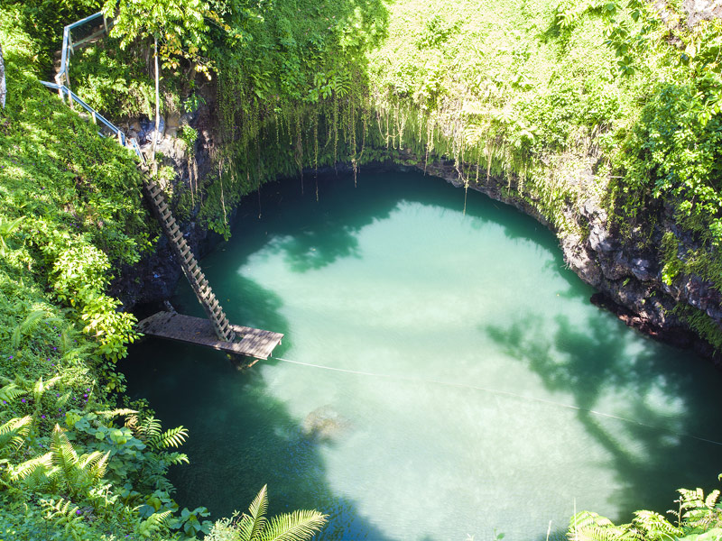 To Sua Ocean Trench, Lotofaga, Samoa