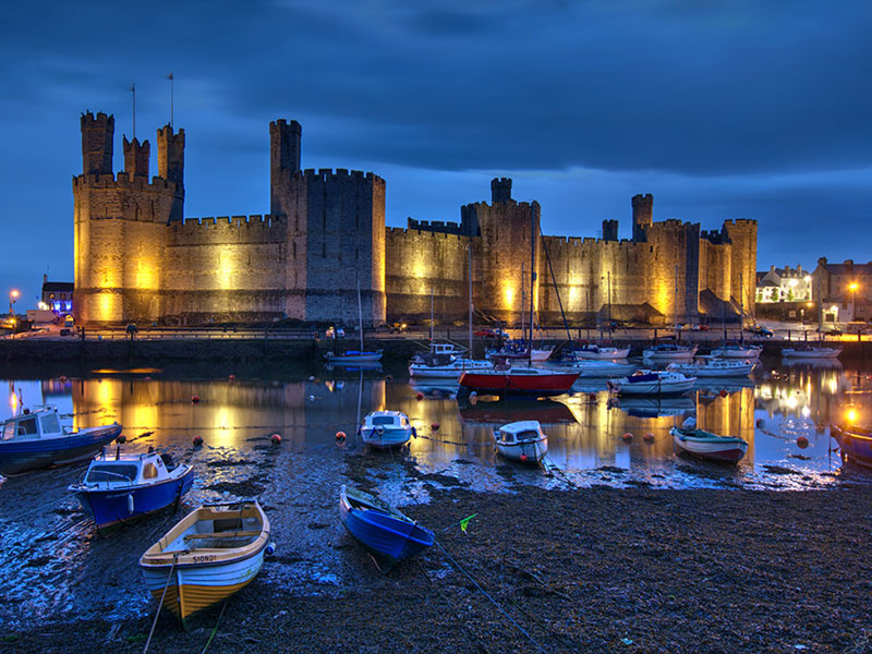 Caernarfon Castle, Caernarfon, Gwynedd
