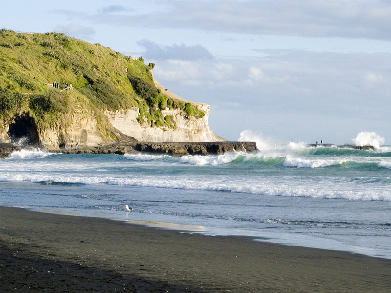 Muriwai Black Sand Beach, New Zealand