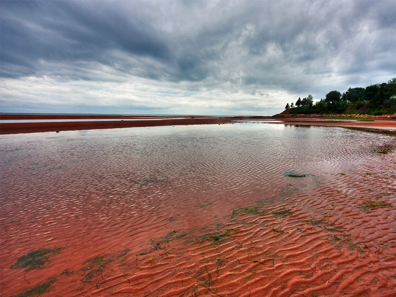 Red Sand Beach, Prince Edward Island, Canada