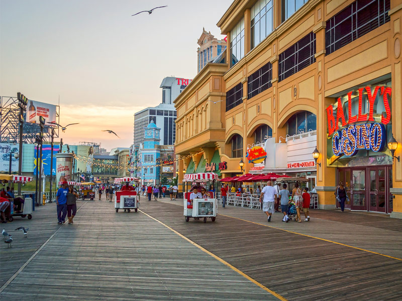 Atlantic City Boardwalk, Atlantic City, New Jersey