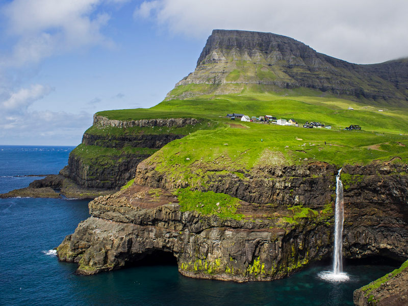 Gasadalur Village, Faroe Islands