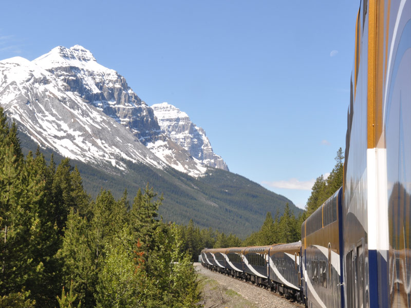 Rocky Mountaineer, Banff to Vancouver, Canada
