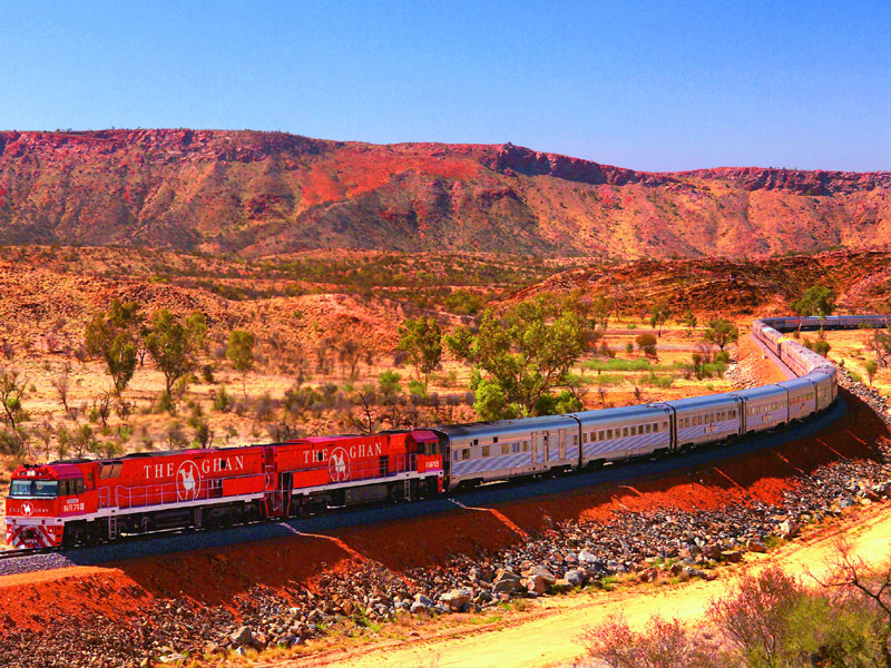 The Ghan, Darwin to Adelaide, Australia
