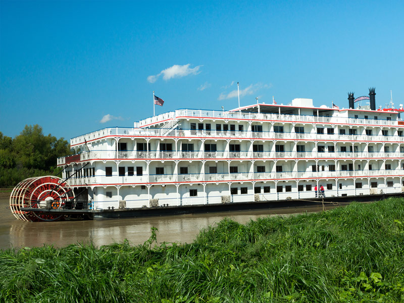 River Boat In Vicksburg
