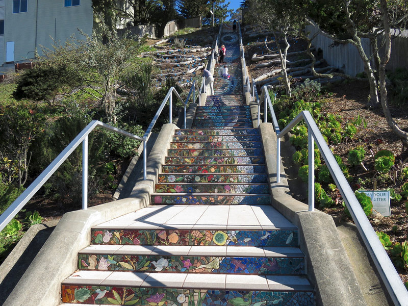 16th Avenue Mosaic Steps
