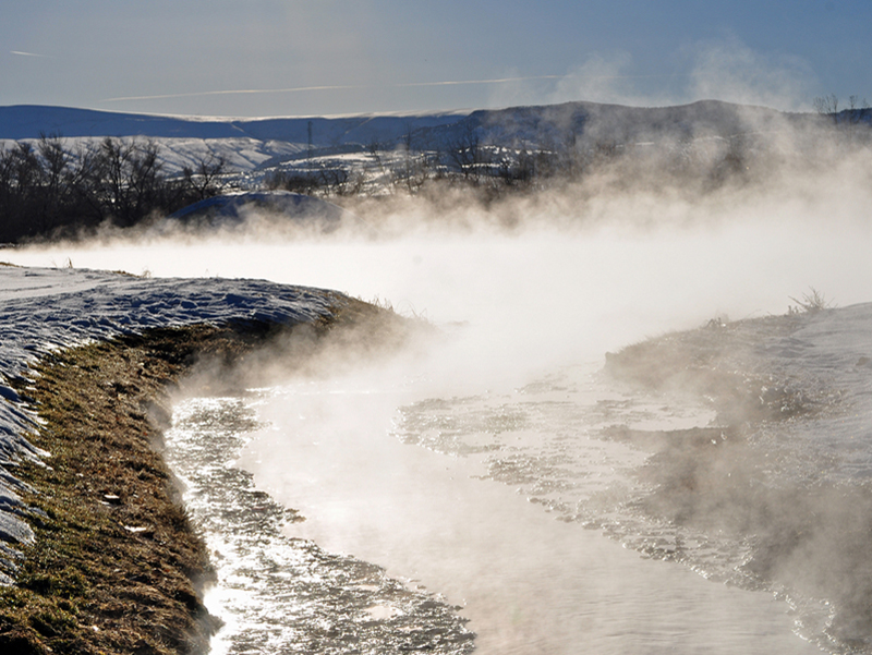 Natural hot springs, Thermopolis