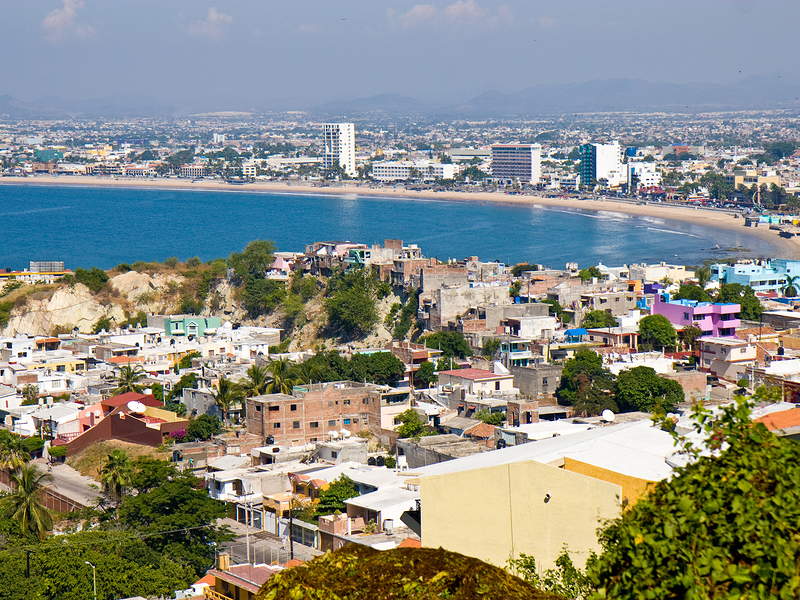 View over Mazatlan, Mexico