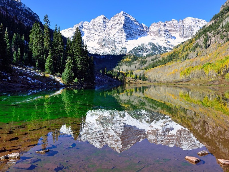 Maroon Bells near Aspen