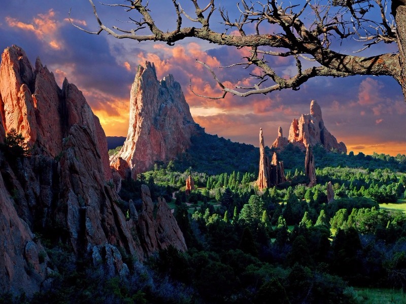 Garden of the Gods near Manitou Springs