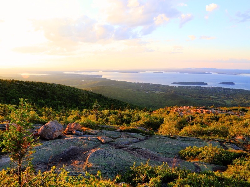 Acadia National Park, Maine in the fall