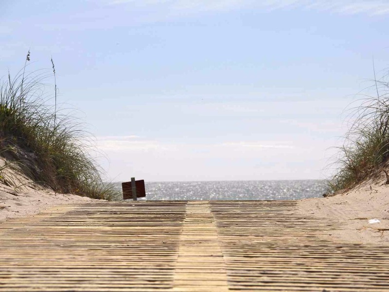 Topsail Island boardwalk