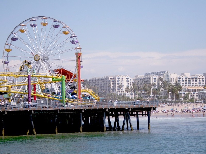 Santa Monica Pier, Santa Monica, California