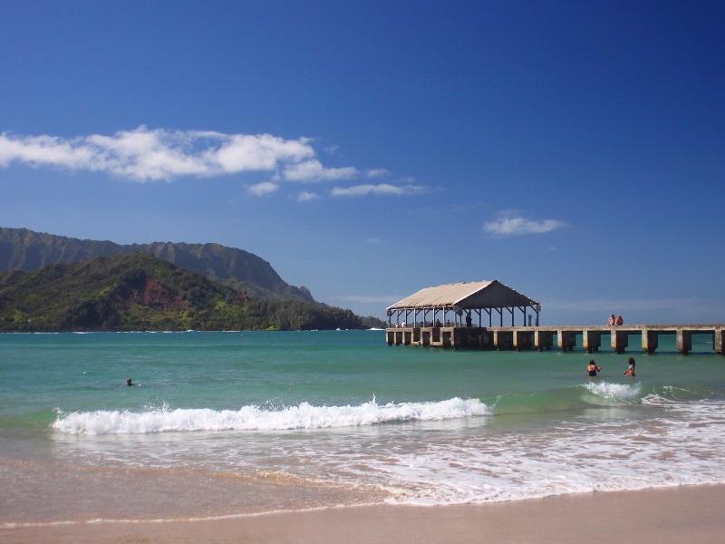 Hanalei Bay, off the Road to Hana, Maui