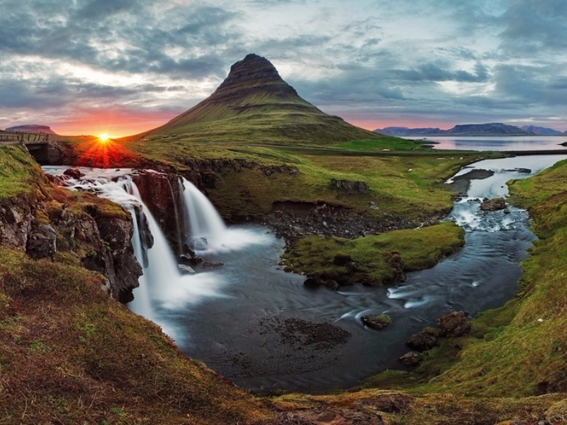 Kirkjufell on the Snaefellnes Peninsula, Iceland