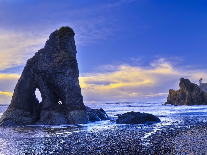 Ruby Beach, Olympic Peninsula, Washington