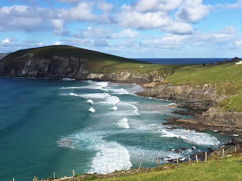 scenic drive on the Dingle Peninsula