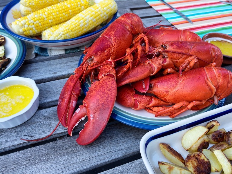 Famous Maine lobster