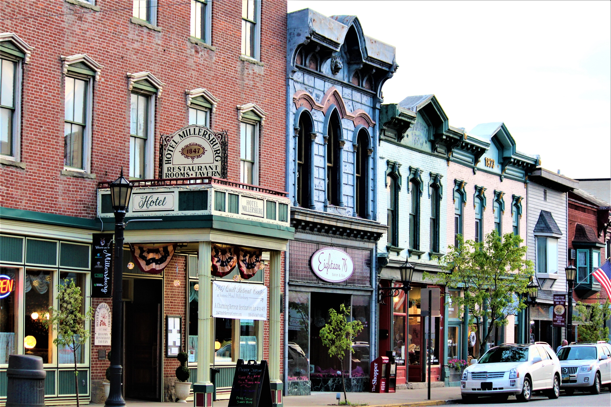 Millersburg, Ohio is a historic Victorian town at the heart of Ohio Amish country