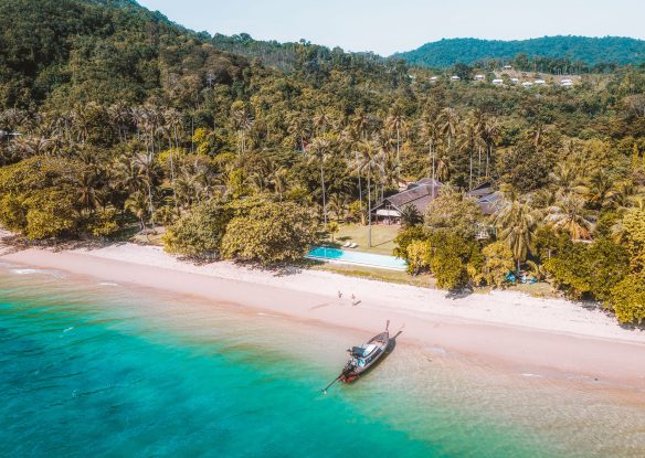 aerial view of Koyao Island Resort