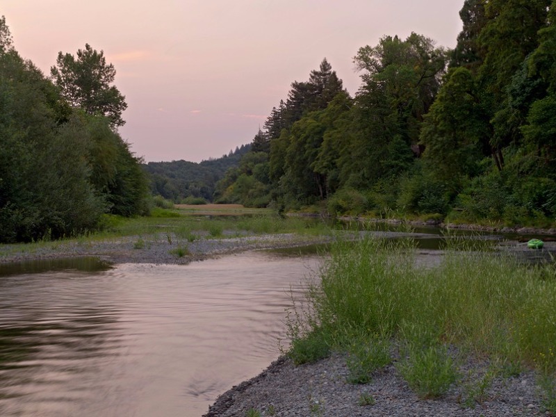 Russian River outside Healdsburg 