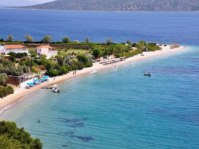 Agios Dimitrios beach on Alonissos island