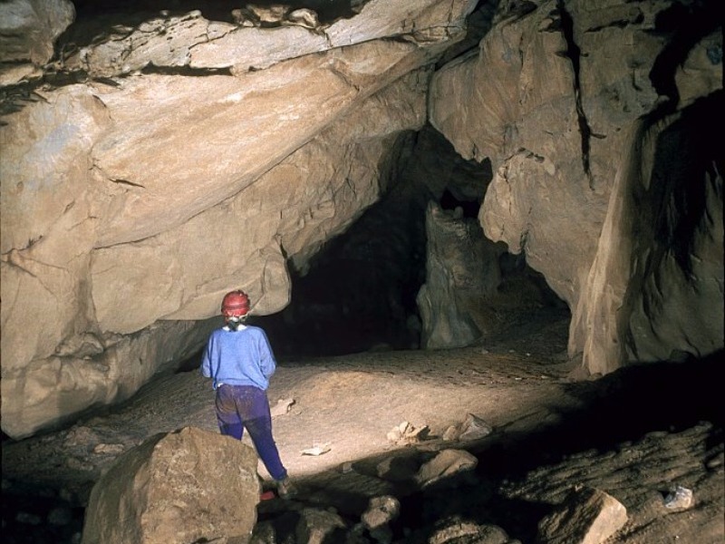 Passage in Cemetery Pit, Fox Mountain Preserve