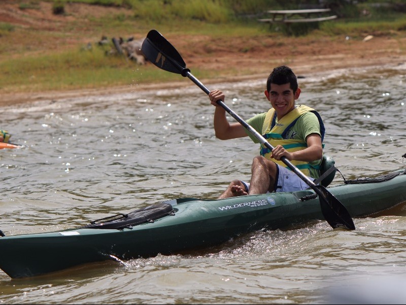 Day of kayaking at Lake Sam Rayburn