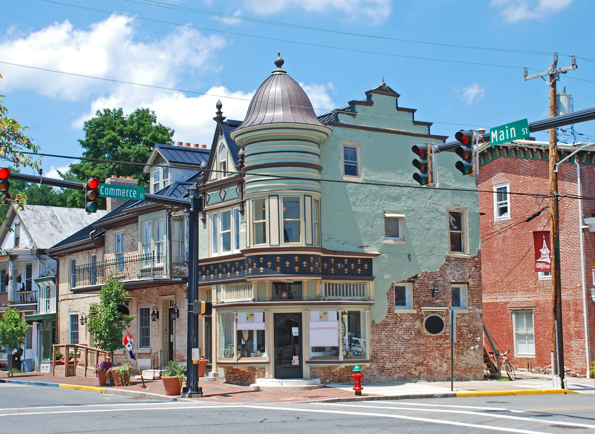 Main Street in Smyrna Delaware