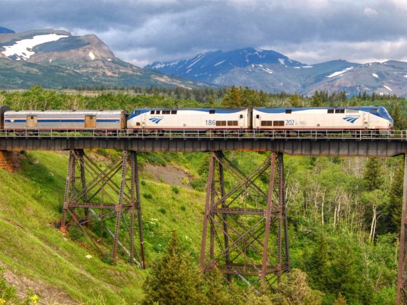 Empire Builder in Montana