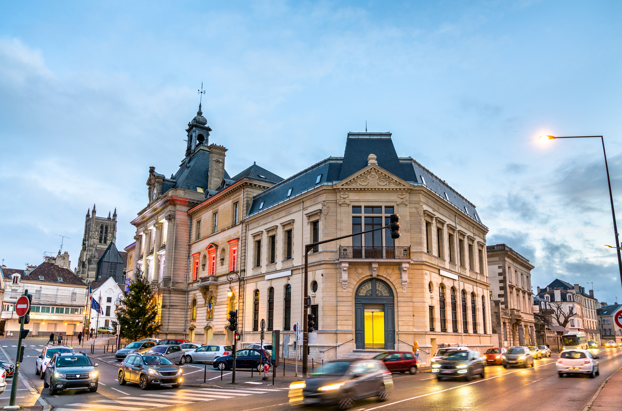 Meaux city hall in France