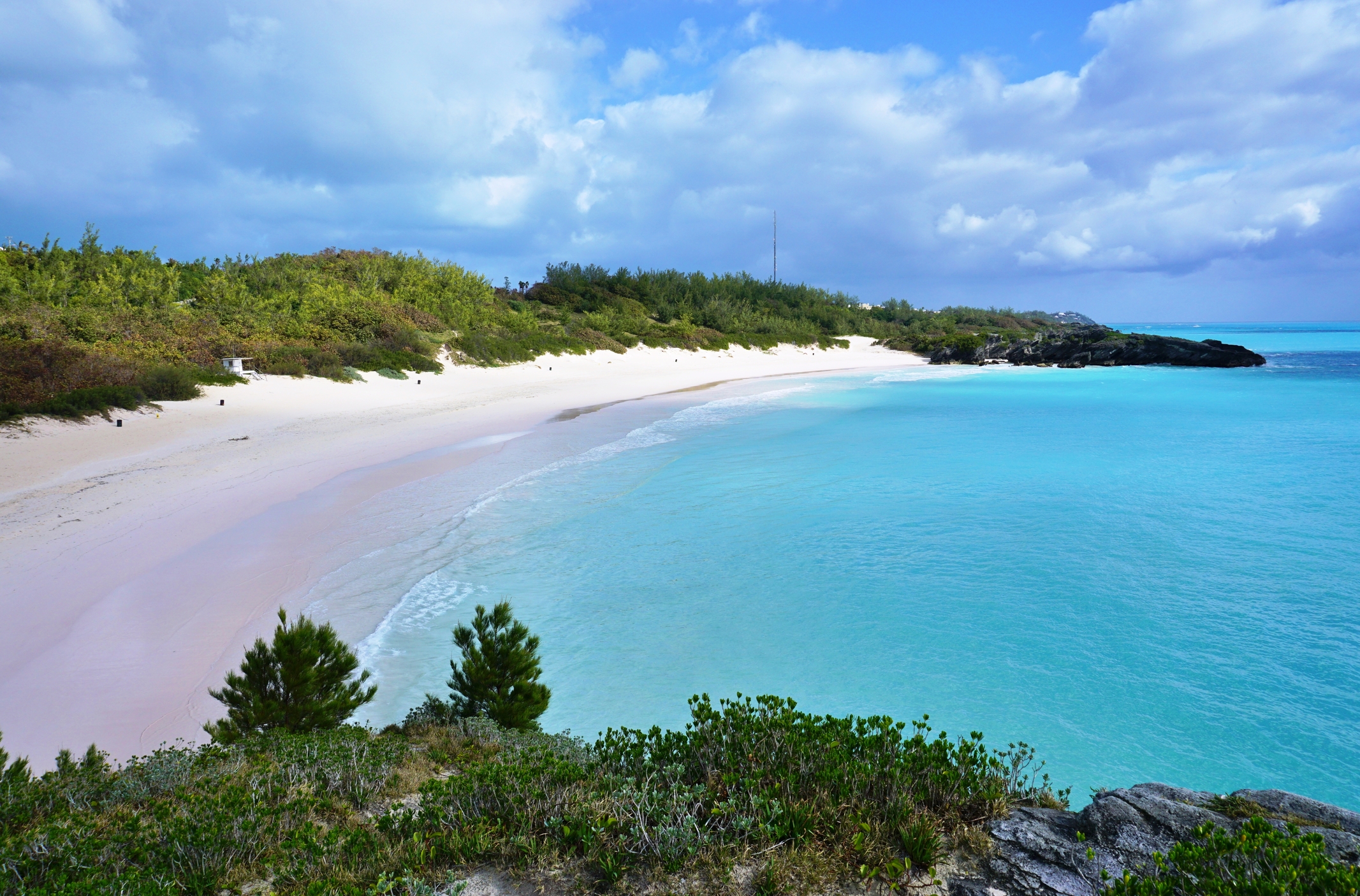 Horseshoe Bay Beach in Bermuda