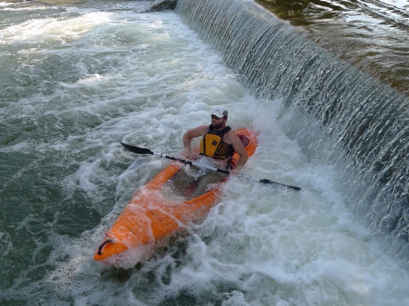 Kayaking the Guadalupe River, Texas