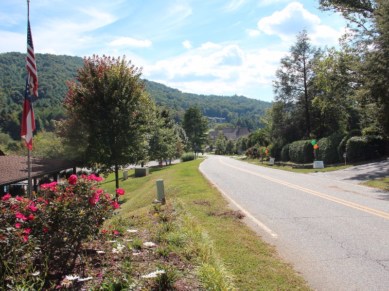 View of Sky Valley from the road