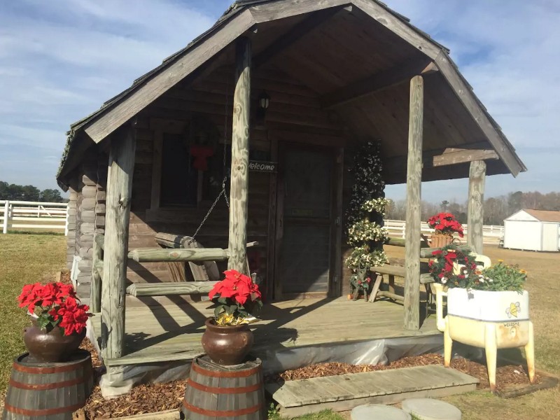 Horse farm cabin