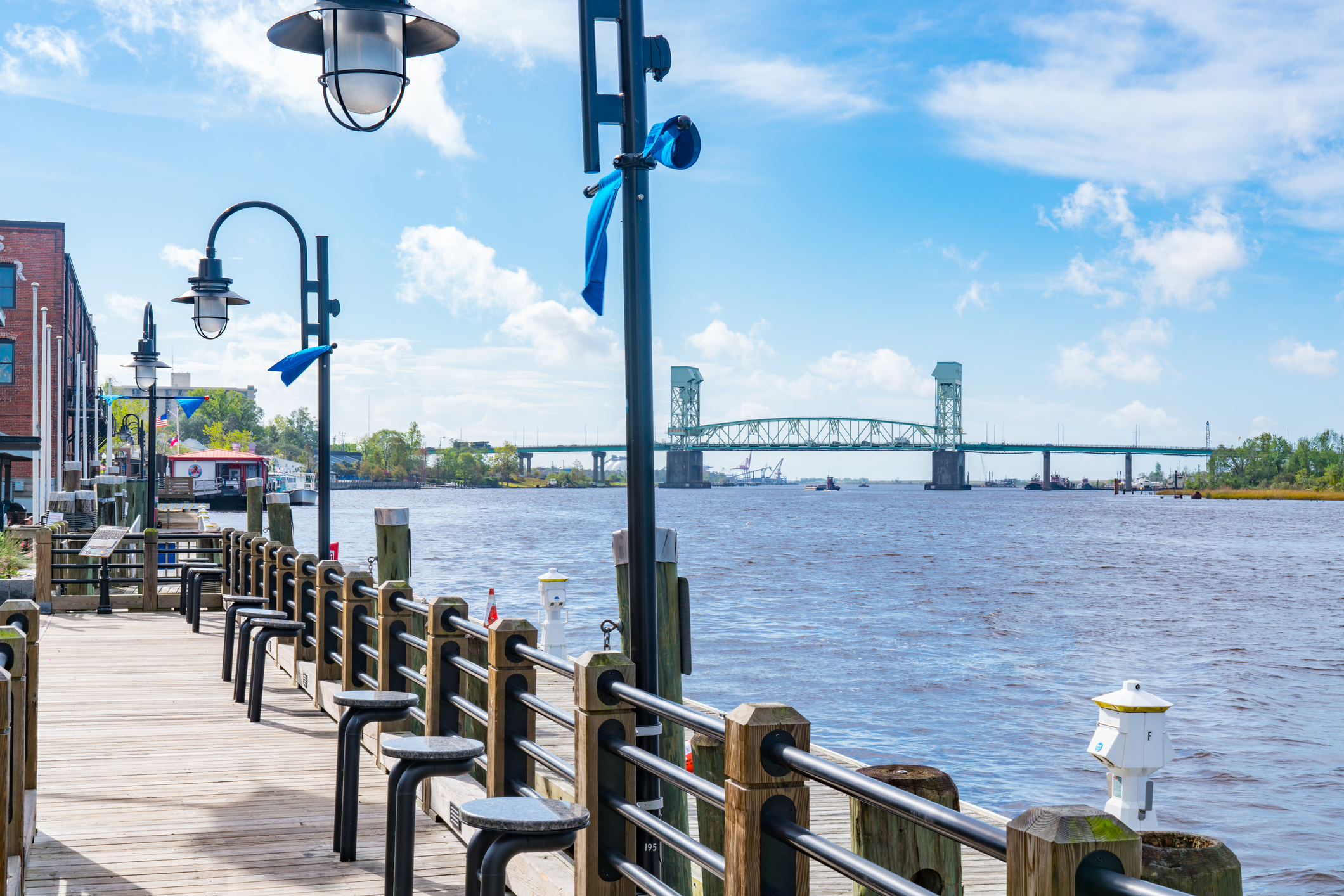 Cape Fear River in Wilmington 