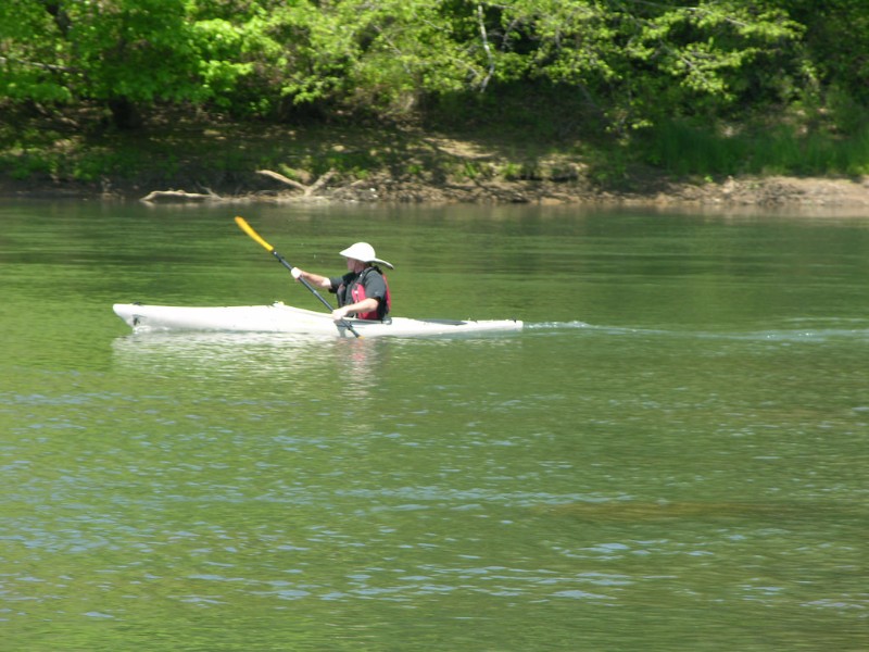 Kayaking on the Chattahoochee River