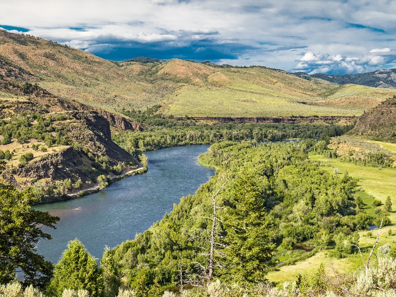 Snake River near Idaho Falls, Idaho