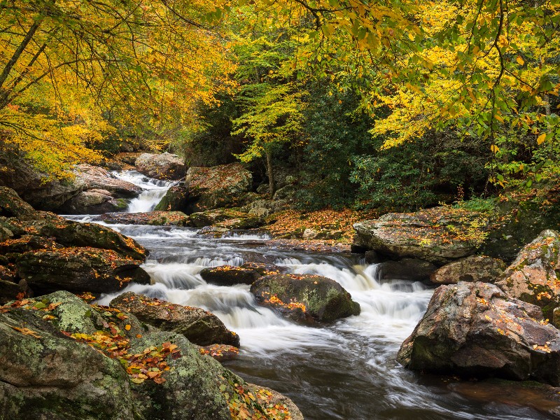 Cullasaja River near Franklin, North Carolina