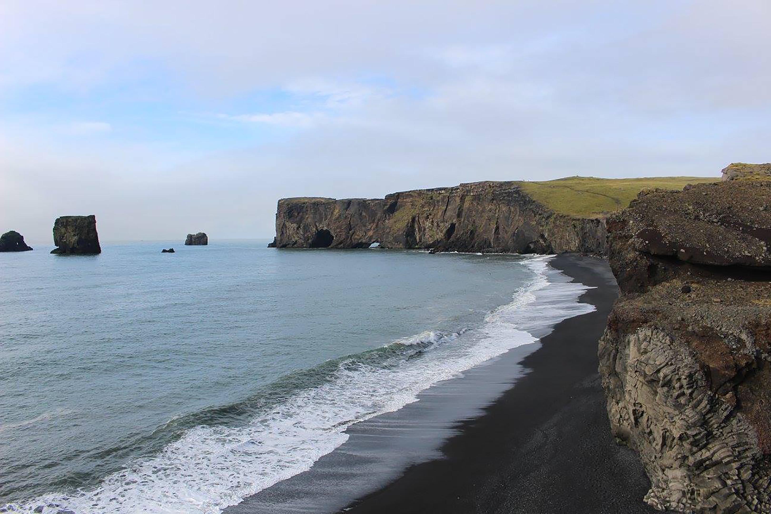 Vik black sand beach, South Coast, Iceland