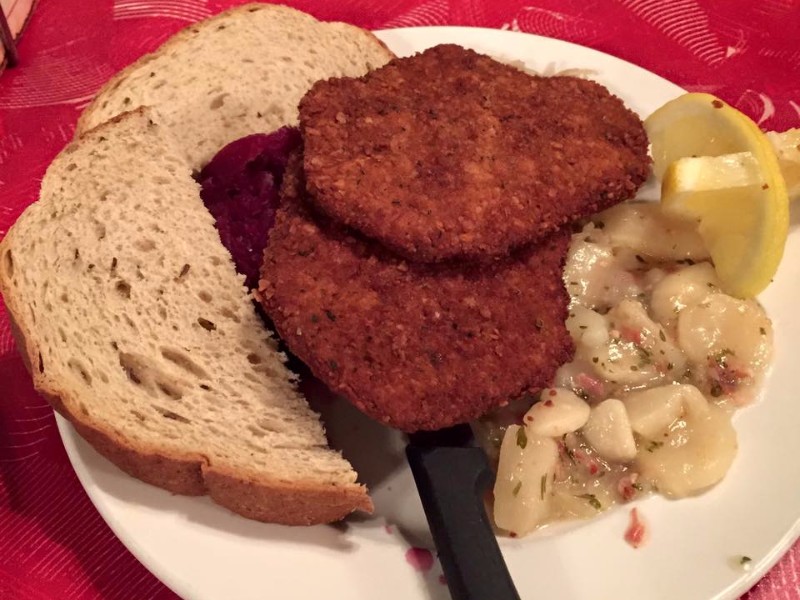 Weiner Schnitzel at the Troll Tavern