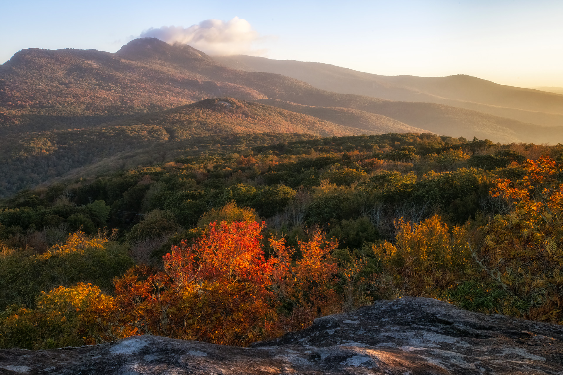 At Grandfather Mountain, you can choose to hike an accessible trail or a more challenging trail through the park's backcountry.