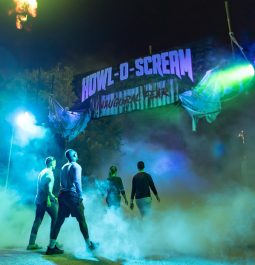 entrance to Howl-O-Scream SeaWorld Orlando