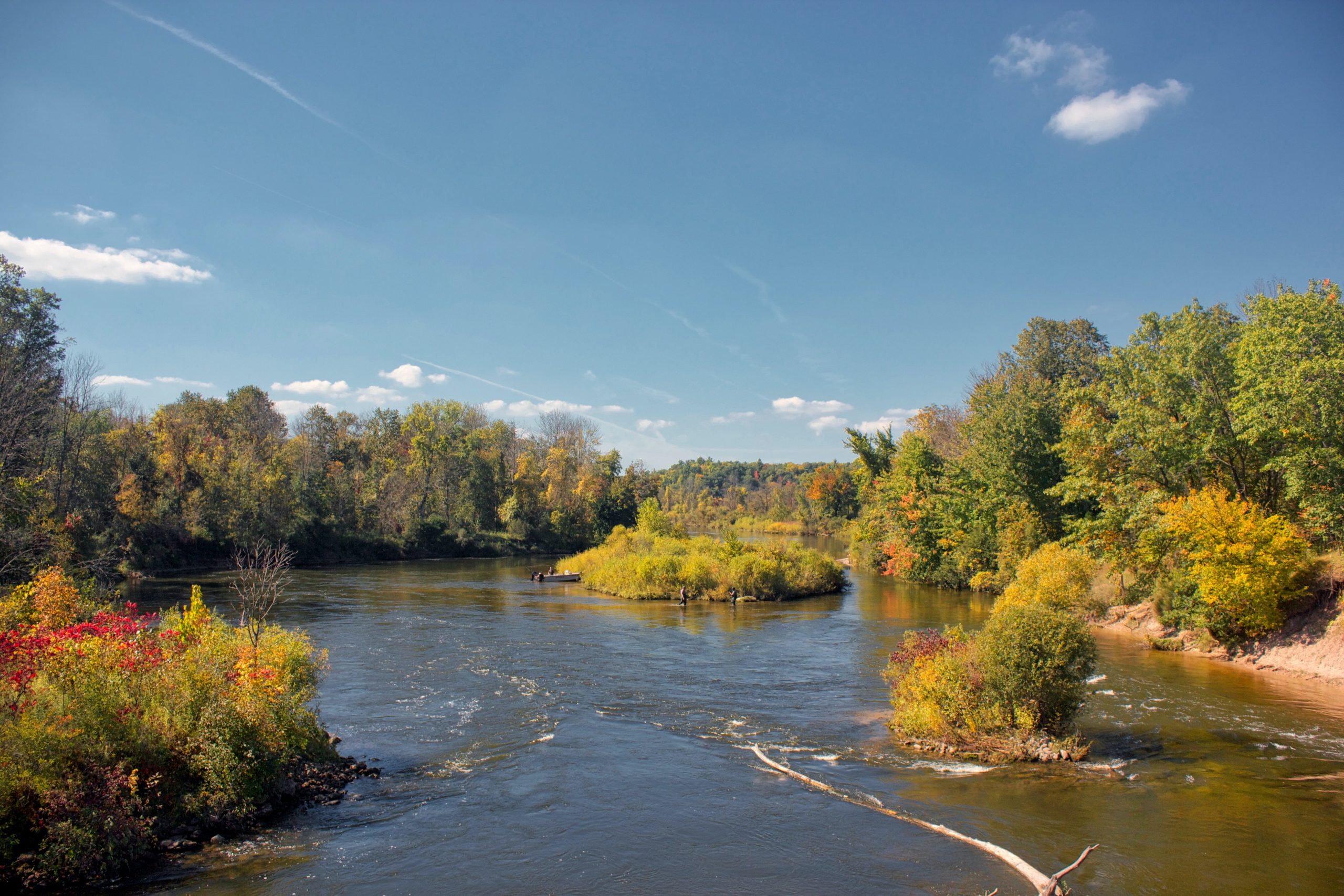 River in Michigan's Upper Peninsula