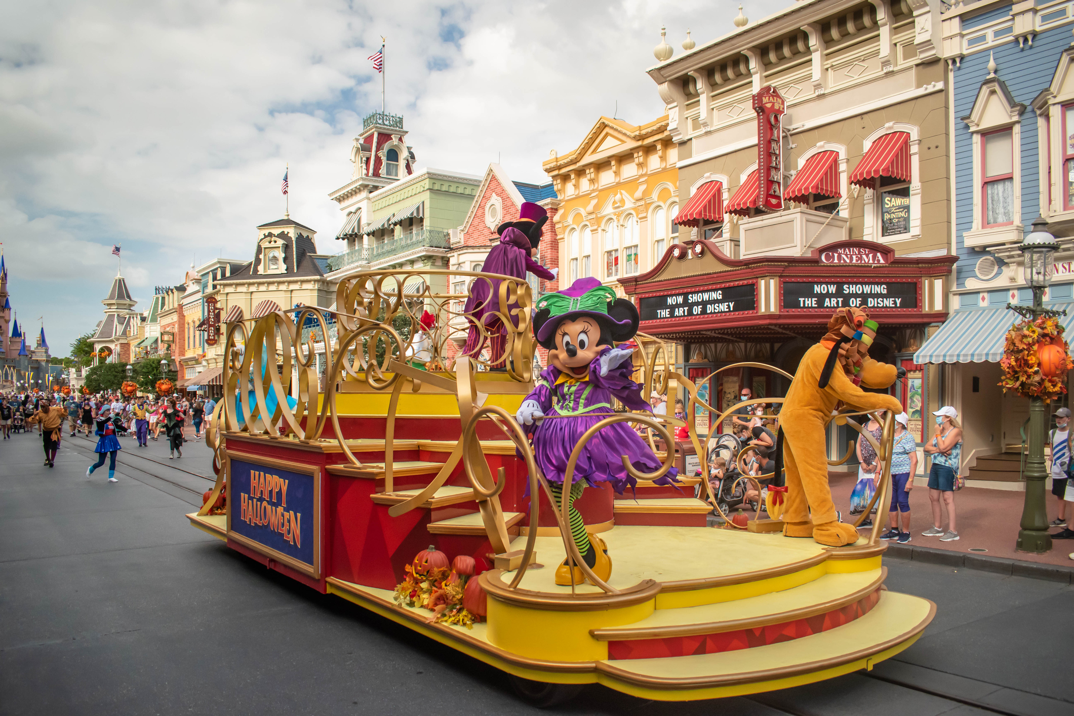 Halloween Parade at Disney World in Orlando